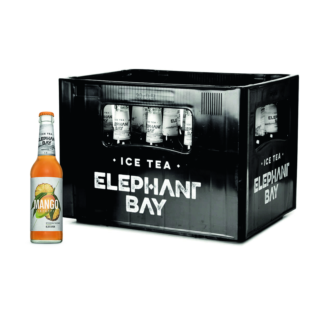 Elephant Bay Ice Tea Mango Pineapple 20x0,33MW (MEHRWEG)