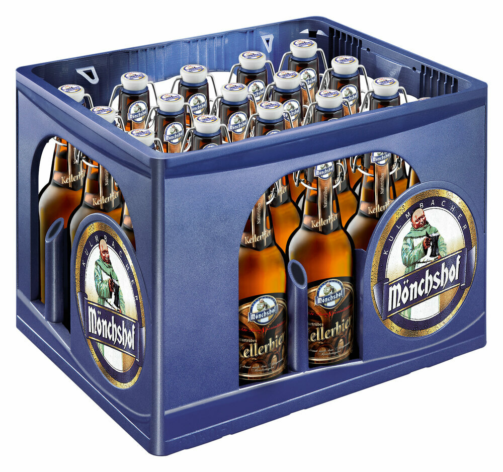 Mönchshof Kellerbier Bügelflasche 20x0,5 MW (MEHRWEG)