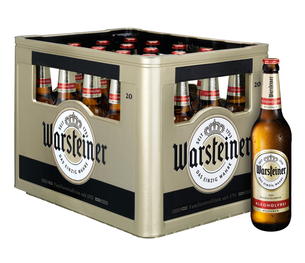 Warsteiner Alkoholfrei 20x0,5 MW (MEHRWEG)