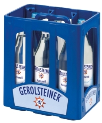 Gerolsteiner Naturell Glas 6x1,0 MW (MEHRWEG)