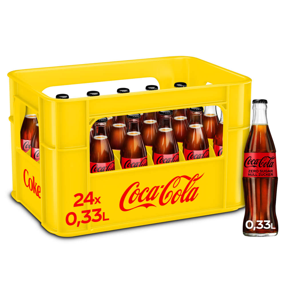 Coca-Cola Zero 24x0,33 L MW (MEHRWEG)