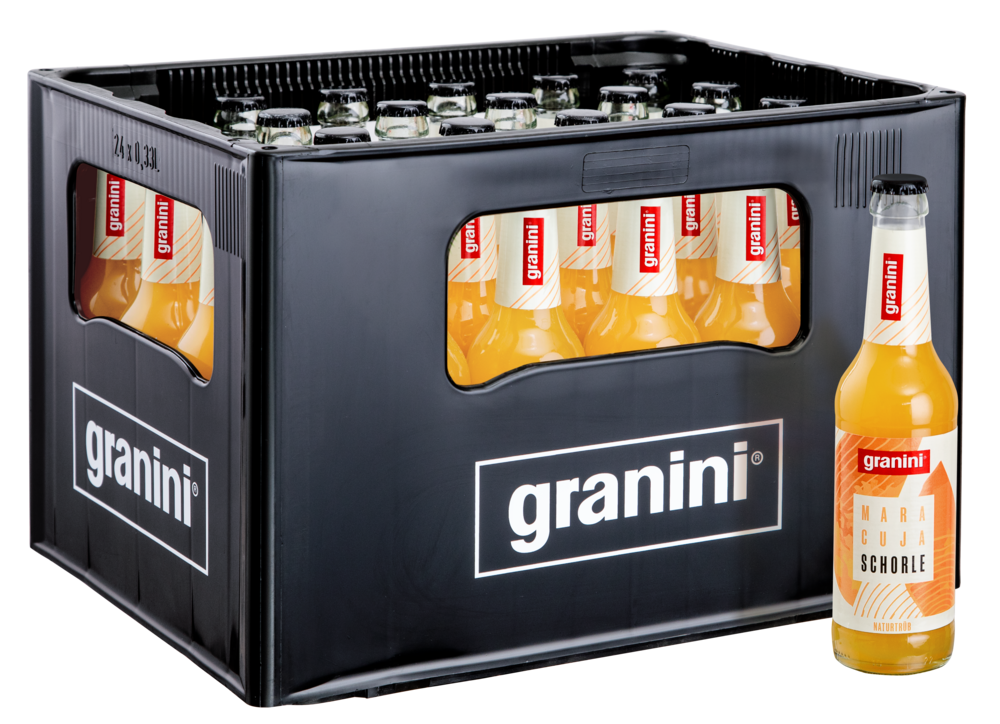 Granini Maracuja Schorle naturtrüb 24x0,33 MW (MEHRWEG)