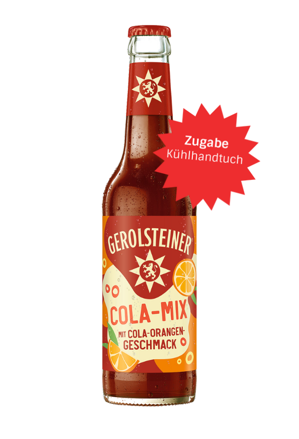 Gerolsteiner Cola-Mix Longneck 24x0,33MW (MEHRWEG)